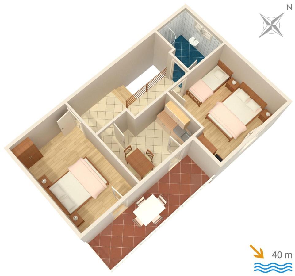 Apartments By The Sea Okuklje, Mljet - 4933 Екстериор снимка